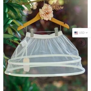 Dollcake Short Hoop Pettiskirt NWT